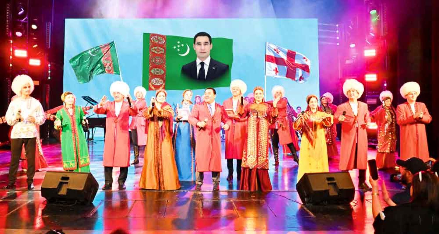 برگزاری روزهای فرهنگی ترکمنستان در گرجستان همزمان با سفر رسمی رئیس‌ جمهور ترکمنستان