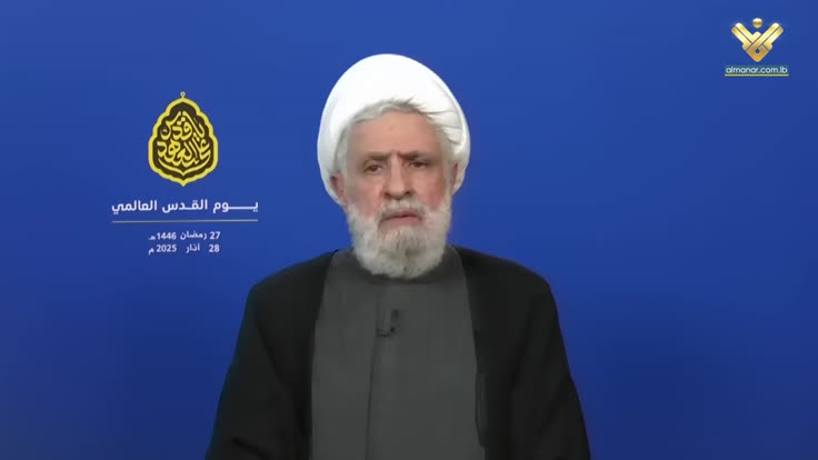 شیخ قاسم: مقاومت ادامه خواهد داشت و مردم فلسطین را نمی توان شکست داد.
