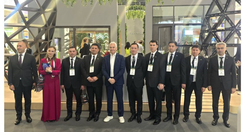 حضور هیئت ترکمنستان در نمایشگاه بین‌المللی  Big 5 Global 2025دبی و ارائه برنامه توسعه شهری پایدار