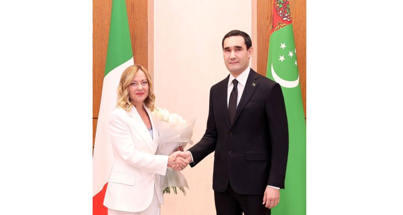 رئیس‌ جمهور ترکمنستان و نخست ‌وزیر ایتالیا دیدار کردند.