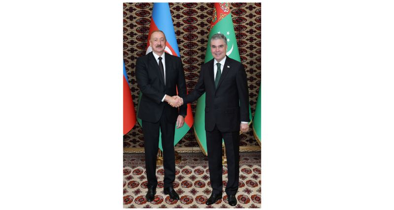 مذاکرات رهبر ملی و رئیس هالک مصلحتی با رئیس ‌جمهور جمهوری آذربایجان در آوازه