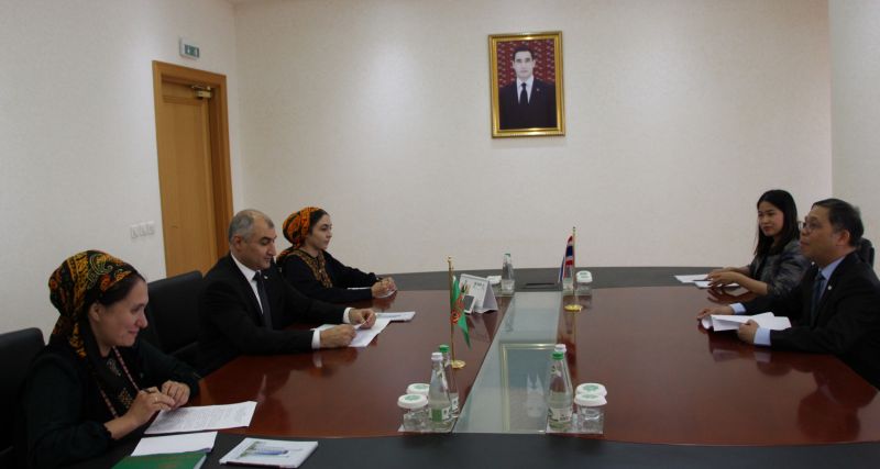 پایان مأموریت دیپلماتیک سفیر پادشاهی تایلند در ترکمنستان و ارزیابی روابط دوجانبه