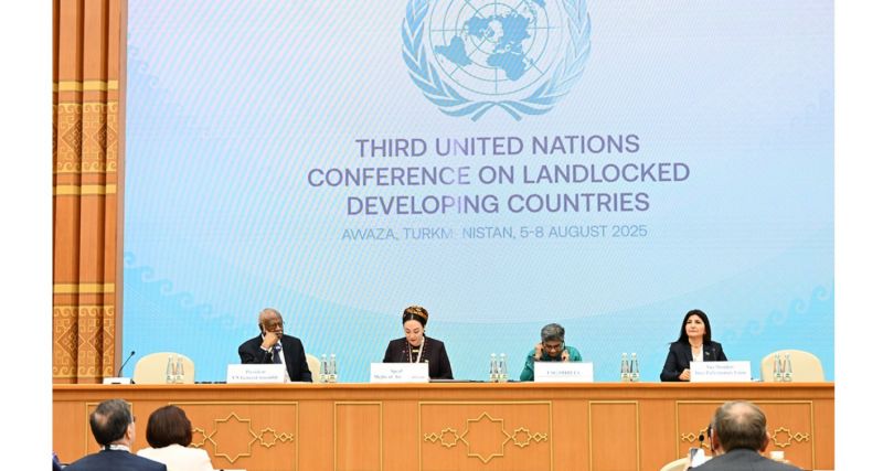 برگزاری مجمع پارلمانی در آستانه کنفرانس جهانی LLDC-3 در آوازه ترکمنستان