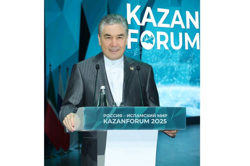حضور افتخارآمیز رهبر ملی ترکمنستان در «کازان‌فورم 2025»: تأکید بر دیپلماسی همکاری و توسعه بین‌المللی