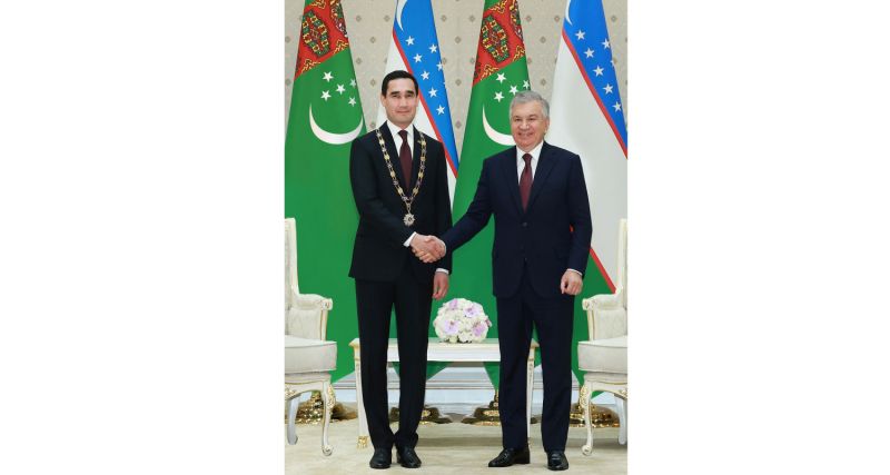 مذاکرات روسای جمهور ترکمنستان و ازبکستان در تاشکند برگزار شد