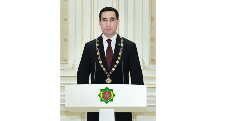 اعطای بالاترین نشان دولتی ازبکستان به رئیس ‌جمهور ترکمنستان