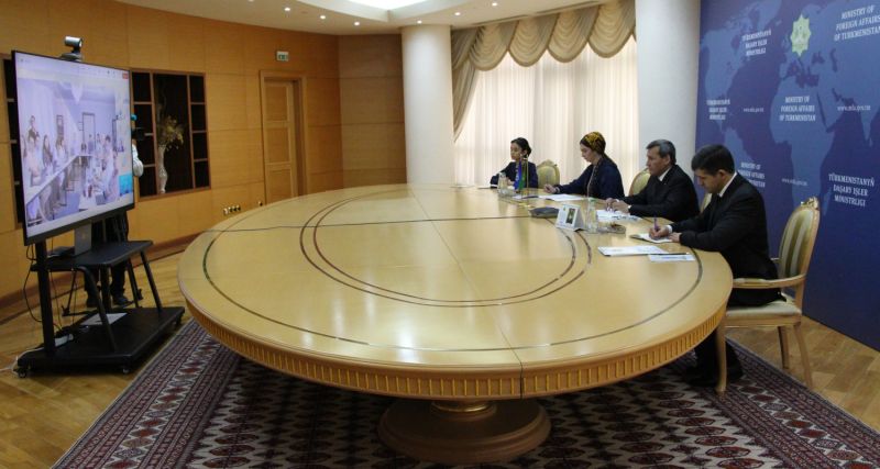نشست ویدئویی تیم کشوری سازمان ملل متحد با حضور وزیر خارجه ترکمنستان برگزار شد.