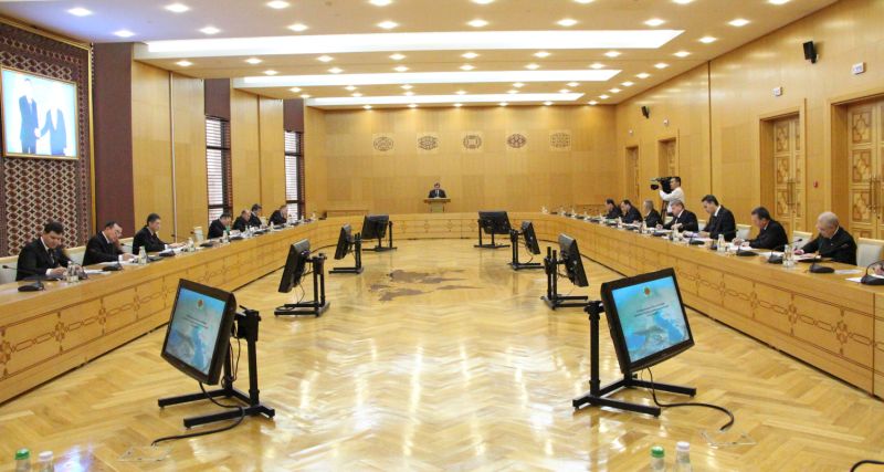 بررسی کار کمیسیون بین بخشی ترکمنستان در مورد دریای خزر