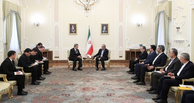 دیدار با رئیس جمهور ایران 