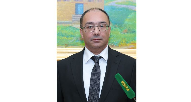  دیدار رئیس جمهور ترکمنستان با سفیر فوق العاده و تام الاختیار جمهوری ارمنستان