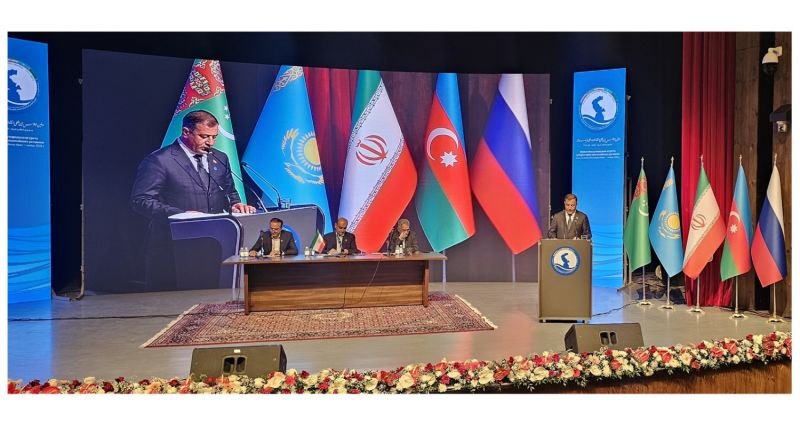 حضور هیئت ترکمنستان در نخستین اجلاس استانداران کشورهای ساحلی خزر در رشت