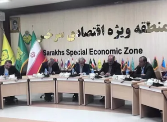 سفیر ایران در ترکمنستان از منطقه ویژه اقتصادی سرخس بازدید کرد