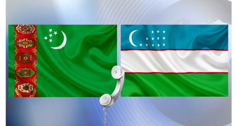 گفت و گوی تلفنی رهبر ملی ترکمنستان و رئیس جمهور ازبکستان