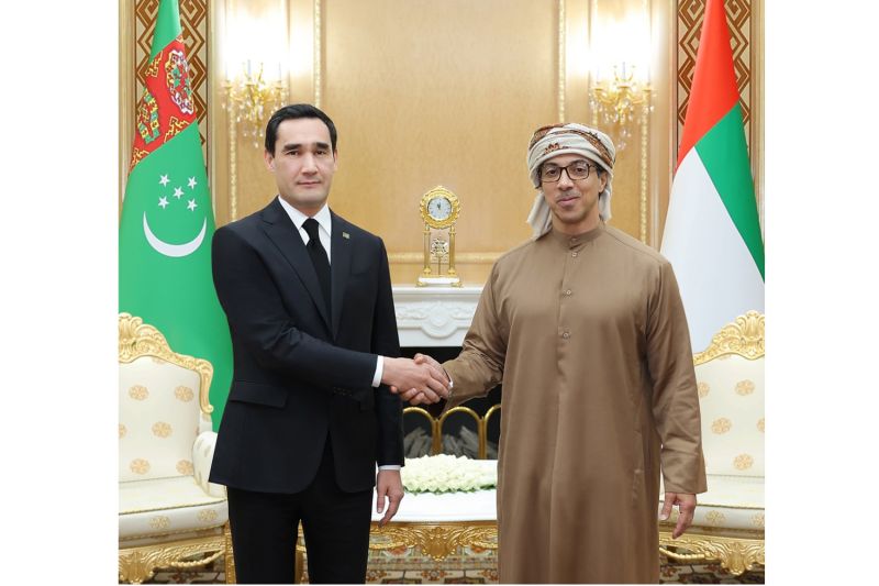 معاون نخست وزیر امارات در ترکمنستان