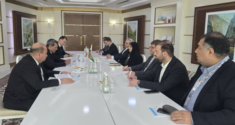 دیدار وزیر امور خارجه ترکمنستان با وزیر راه و شهرسازی ایران در حاشیه کنفرانس سازمان ملل